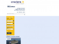 crociere.it Webseite Vorschau