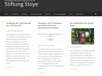 stiftung-stoye.org Webseite Vorschau