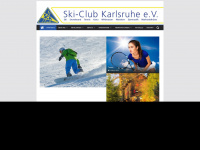 skiclubkarlsruhe.de Webseite Vorschau