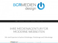 bcr-mediendesign.de Webseite Vorschau