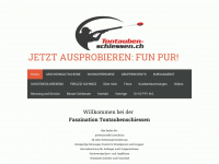 tontauben-schiessen.ch Webseite Vorschau