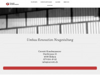 cerretti.ch Webseite Vorschau