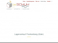 schuh-outlet-frankenberg.de Webseite Vorschau