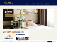 hotel-sion.de Webseite Vorschau