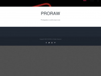 proraw.ch Webseite Vorschau
