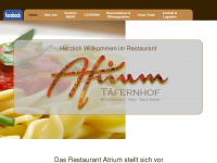 atrium-taefernhof.ch Webseite Vorschau