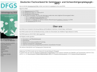 dfgs-info.org Webseite Vorschau