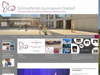 schmuttertal-gymnasium.de Webseite Vorschau