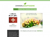 zimmerli-adaptogene.ch Webseite Vorschau