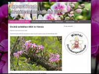 orchideenausstellung-wien.at Webseite Vorschau