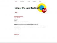 kinderliteraturfestival.at Webseite Vorschau
