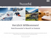 hotel-brunnenhof.at Webseite Vorschau