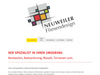 neuweiler-fliesendesign.de Webseite Vorschau