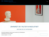 zahnarzt-falter-ingolstadt.de Webseite Vorschau