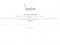 greetlings.de Webseite Vorschau