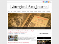 liturgicalartsjournal.com Webseite Vorschau