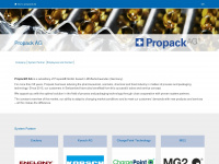 propack.ch Webseite Vorschau