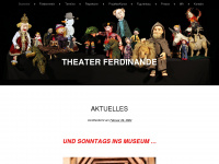 theaterferdinande.wordpress.com Webseite Vorschau