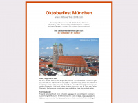 oktoberfest-2018.com Webseite Vorschau