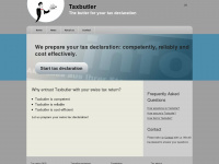 taxbutler.ch Webseite Vorschau