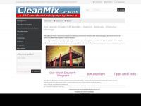 cleanmix.at Webseite Vorschau