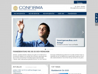 confirma-service.de Webseite Vorschau