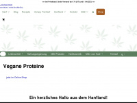 hanfland.at Webseite Vorschau