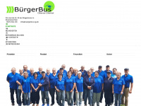 buergerbus-og.de Webseite Vorschau