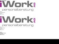 iworkag.ch Webseite Vorschau