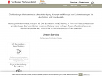 hamburger-werbewerkstatt.com Webseite Vorschau