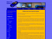 opencarsystem.de Webseite Vorschau