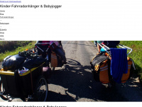 fahrradanhaenger-babyjogger.de Webseite Vorschau