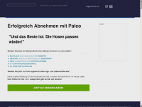abnehmen-paleo.de Webseite Vorschau