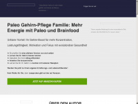 paleo-gehirn-pflege-guide.de Webseite Vorschau