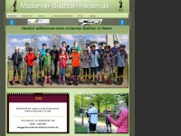 moderner-biathlon-herten.de Webseite Vorschau