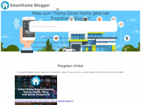 smarthome-blogger.de Webseite Vorschau