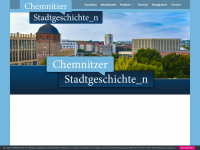 chemnitzer-stadtgeschichten.de Webseite Vorschau