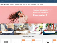 overmania.nl Webseite Vorschau