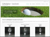 golfballglaeser.de Webseite Vorschau