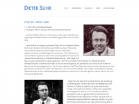 dieter-suhr.info Webseite Vorschau