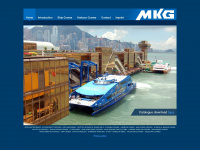 mkg-marine.com Webseite Vorschau