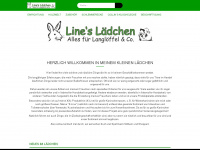 lines-laedchen.de Webseite Vorschau