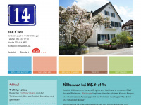bnb-vierzähni.ch Webseite Vorschau