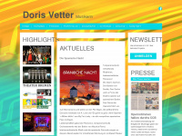 dorisvetter.com Webseite Vorschau