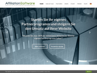 affiliationsoftware.com Webseite Vorschau