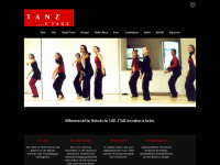 tanzetage-aachen.de Webseite Vorschau