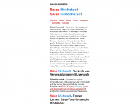 salsa-hoechstadt.de Webseite Vorschau