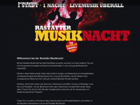musiknacht-rastatt.de Webseite Vorschau