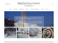 baujournalist.de Webseite Vorschau