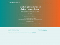 geburtshausbasel.ch Webseite Vorschau